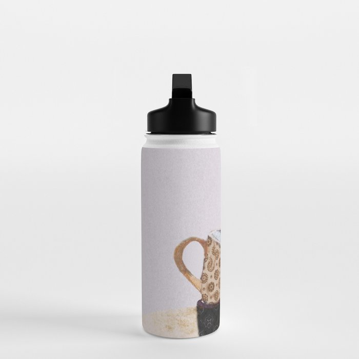 Bird in tea cup Water Bottle Gallery Image 3