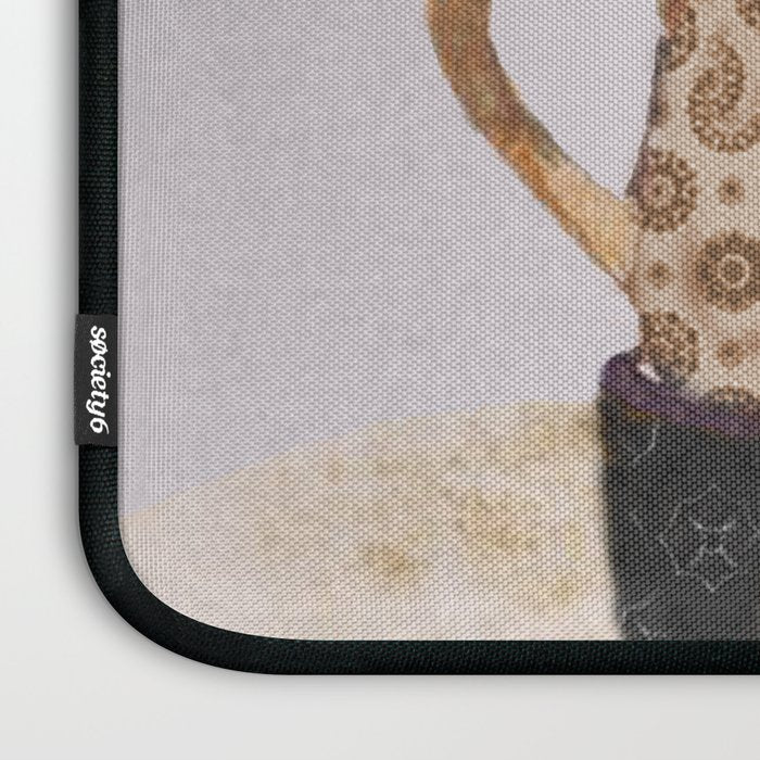 Bird in tea cup Laptop Sleeve Gallery Image 3