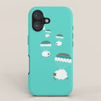 Sheepy clouds iPhone Case Gallery Image 1