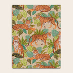 Jungle Tigers In Sand Brown Notebook Gallery Image 4