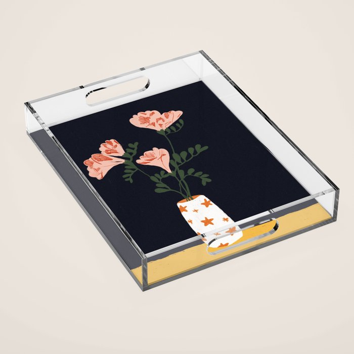 Freesia Acrylic Tray Gallery Image 1