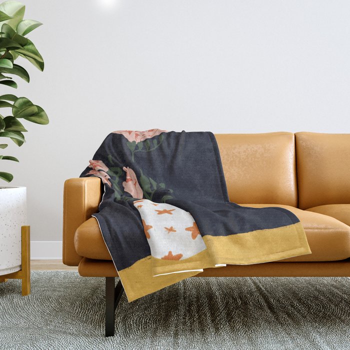 Freesia Throw Blanket Gallery Image 1