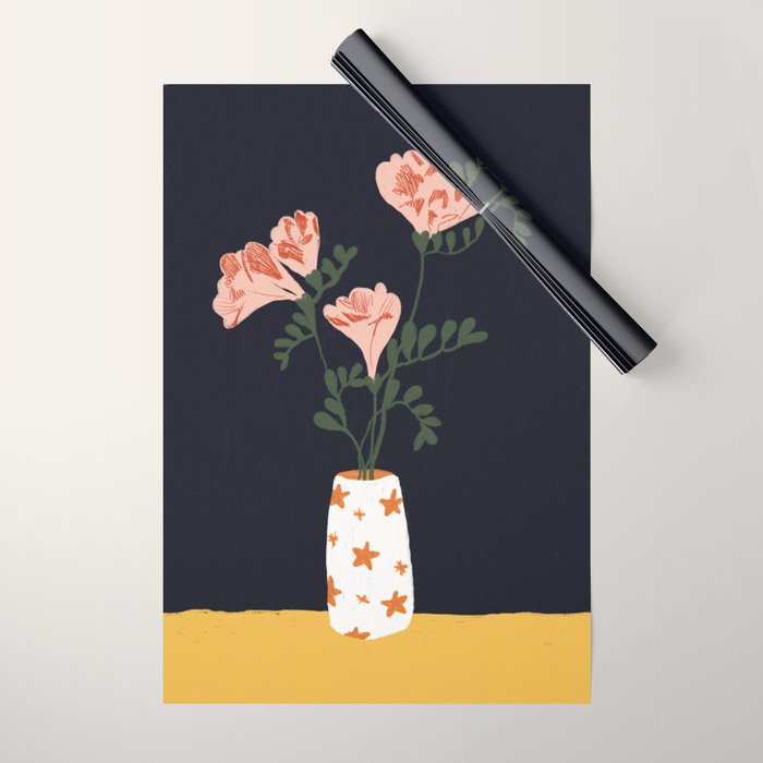 Freesia Wrapping Paper Gallery Image 1