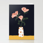 Freesia Stationery Card Gallery Image 2