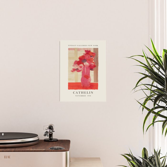 Bernard Cathelin Vintage Exhibition Poster, 1958 Poster Gallery Image 2