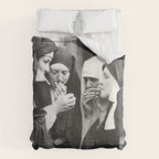 Nuns Smoking High Resolution Version Comforter Gallery Image 6