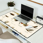 Illustrated Freshwater Fish Angling baits and fishing flies chart Desk Mat Gallery Image 2