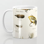 Illustrated Freshwater Fish Angling baits and fishing flies chart Coffee Mug Gallery Image 3