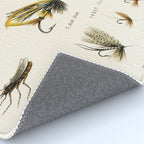 Illustrated Freshwater Fish Angling baits and fishing flies chart Rug Gallery Image 4