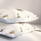 Illustrated Freshwater Fish Angling baits and fishing flies chart Pillow Sham Gallery Image 3