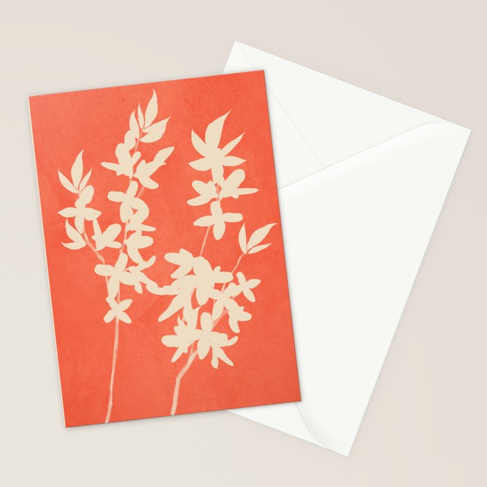 Plant Imprints 1 Stationery Card Gallery Image 2