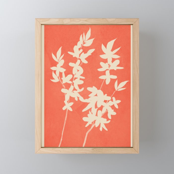 Plant Imprints 1 Mini Art Print Gallery Image 1