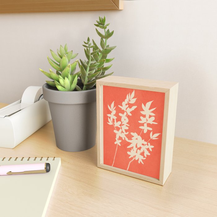 Plant Imprints 1 Mini Art Print Gallery Image 2