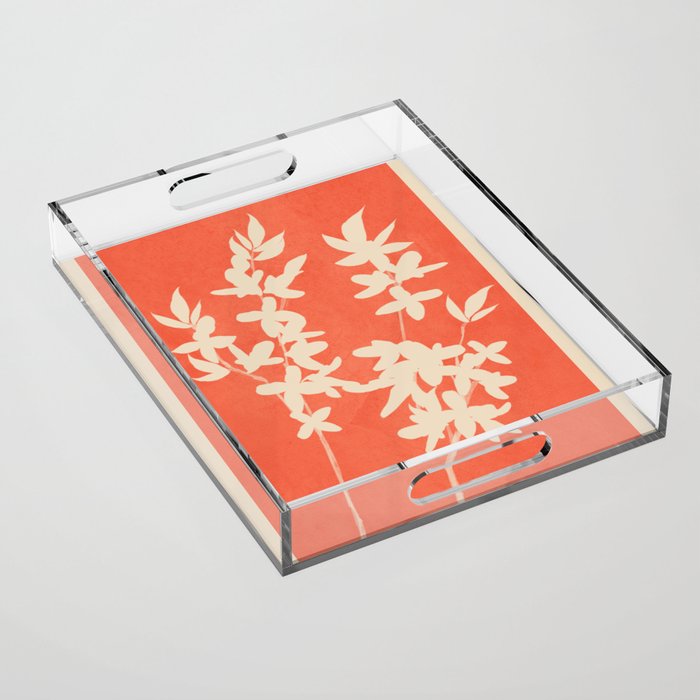 Plant Imprints 1 Acrylic Tray Gallery Image 1