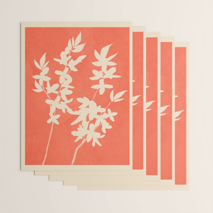 Plant Imprints 1 Wrapping Paper Gallery Image 3