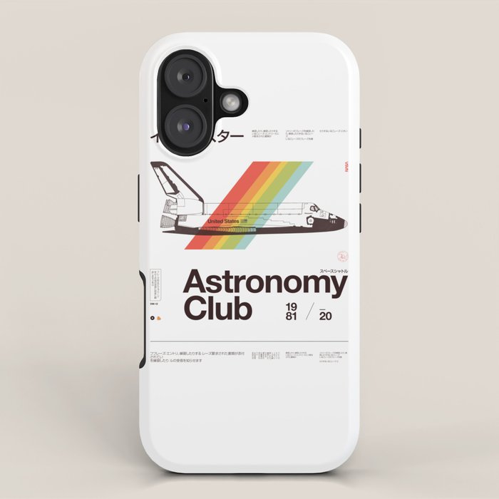 Astronomy Club iPhone Case Gallery Image 1