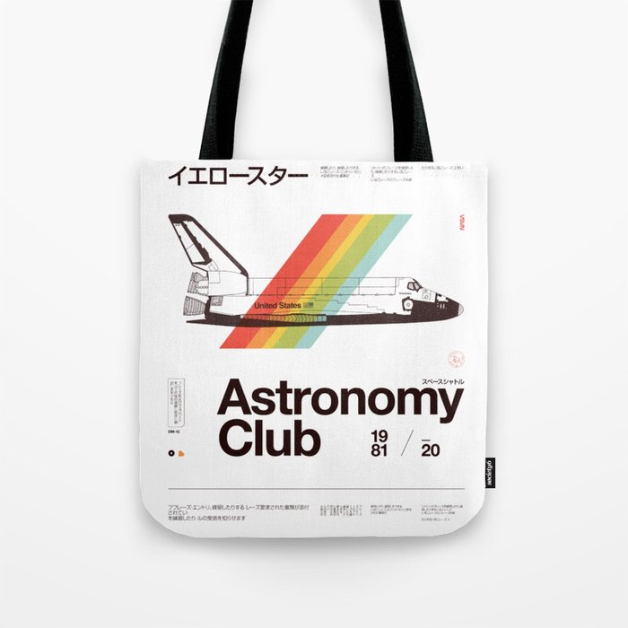 Astronomy Club Tote Bag Gallery Image 1