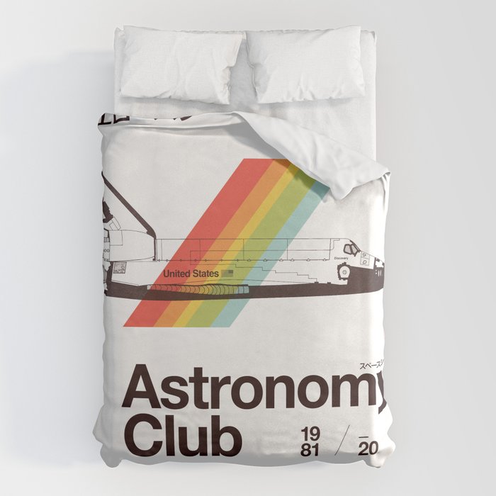 Astronomy Club Duvet Cover Gallery Image 6