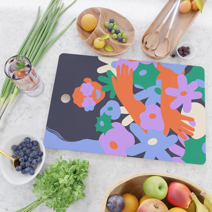 Power Flower Cutting Board Gallery Image 2