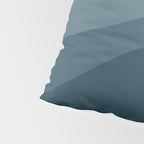 Abstract Color Waves - Blue Tones Pillow Sham Gallery Image 4