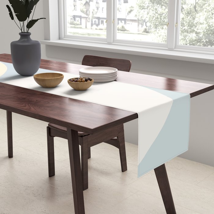 Almond Abstract XV Table Runner Gallery Image 2