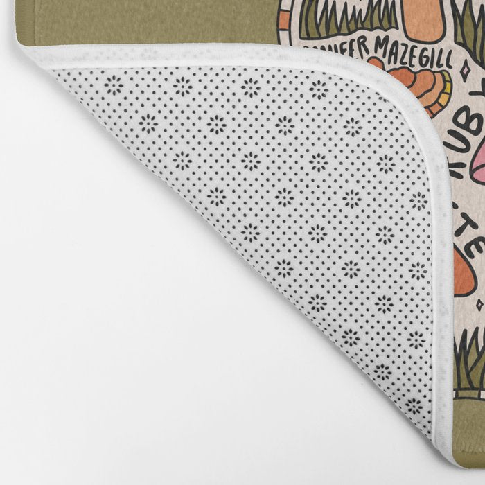 Mushrooms of Colorado Bath Mat Gallery Image 2