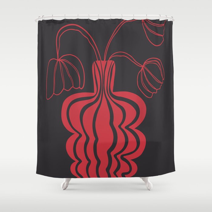 Tulip Night Shower Curtain Gallery Image 1