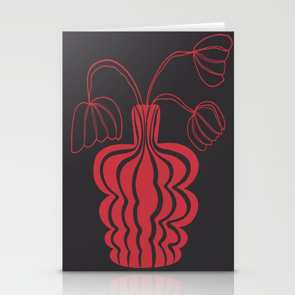 Tulip Night Stationery Card Gallery Image 1