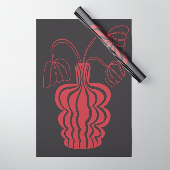 Tulip Night Wrapping Paper Gallery Image 1