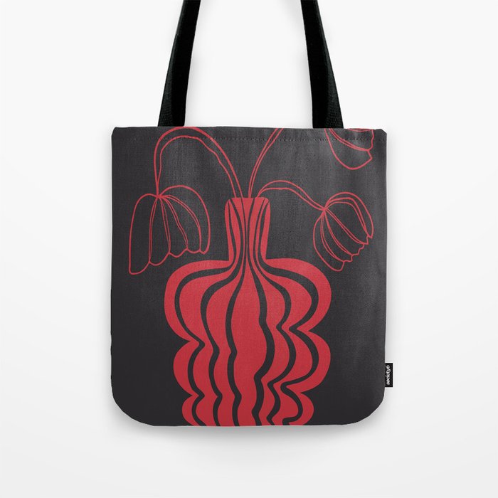 Tulip Night Tote Bag Gallery Image 1