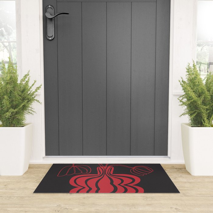 Tulip Night Welcome Mat Gallery Image 3