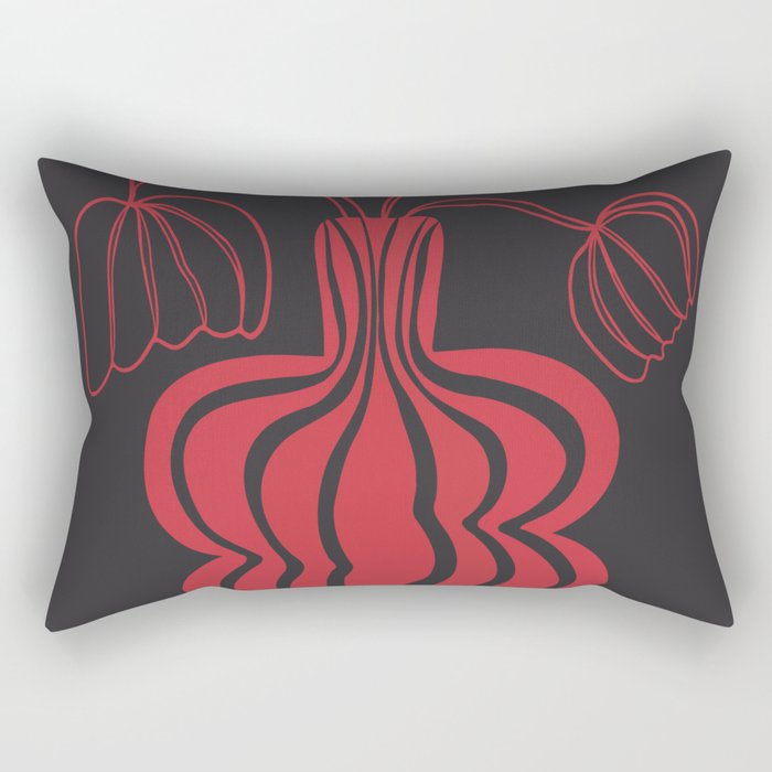 Tulip Night Rectangular Pillow Gallery Image 1