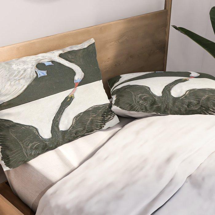 Hilma af Klint The Swan Pillow Sham Gallery Image 2