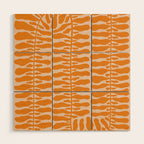 One Hundred-Leaved Plant #10 Wood Wall Art Gallery Image 1