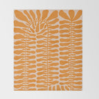 One Hundred-Leaved Plant #10 Throw Blanket Gallery Image 2