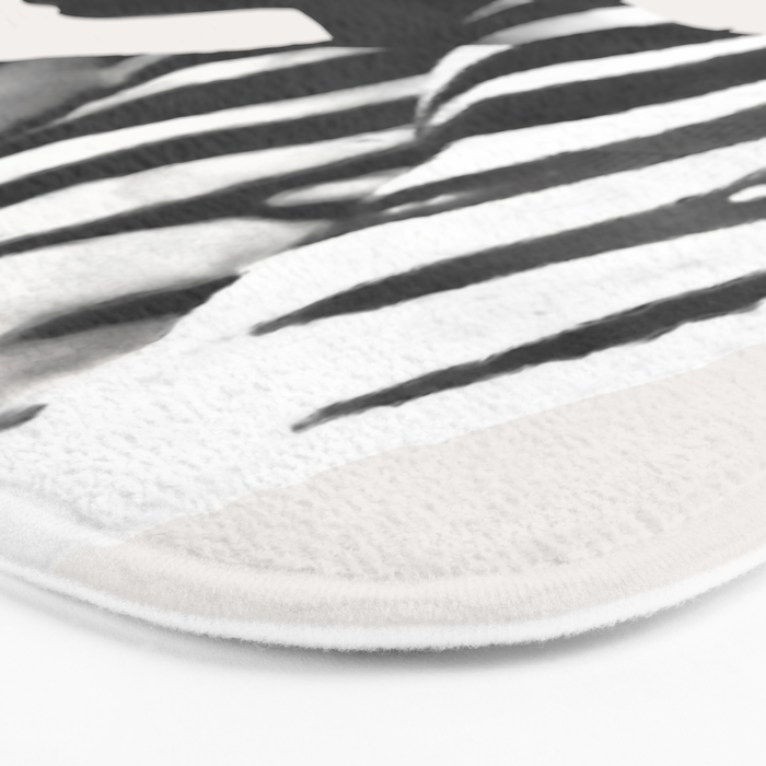 Zebra Bath Mat Gallery Image 3