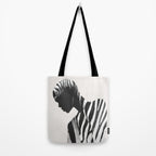 Zebra Tote Bag Gallery Image 2