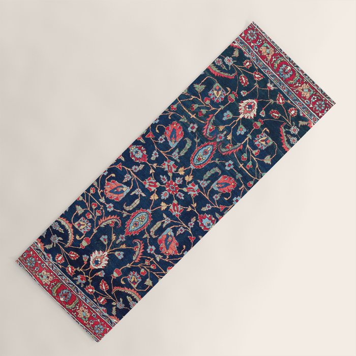 Heriz Azerbaijan North West Persian Rug Print Yoga Mat Gallery Image 1