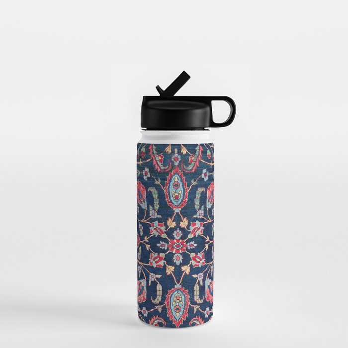 Heriz Azerbaijan North West Persian Rug Print Water Bottle Gallery Image 1