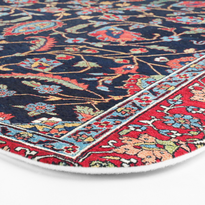 Heriz Azerbaijan North West Persian Rug Print Bath Mat Gallery Image 3