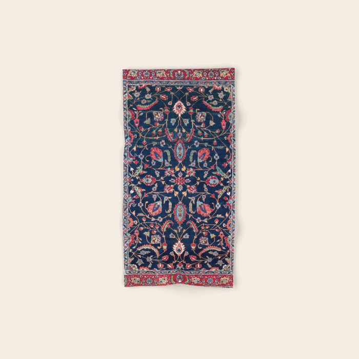 Heriz Azerbaijan North West Persian Rug Print Bath Towel Gallery Image 1