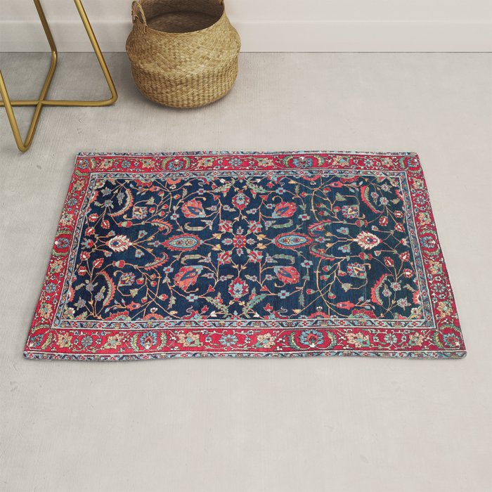 Heriz Azerbaijan North West Persian Rug Print Rug Gallery Image 1
