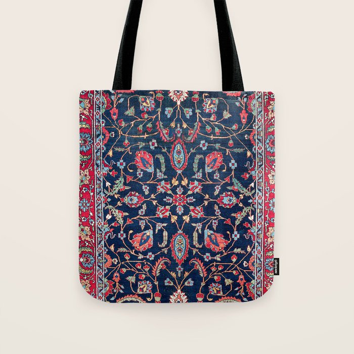 Heriz Azerbaijan North West Persian Rug Print Tote Bag Gallery Image 1