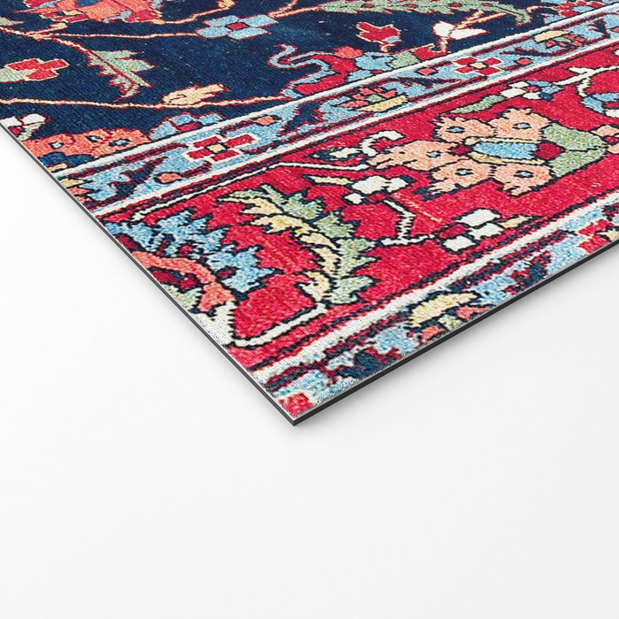 Heriz Azerbaijan North West Persian Rug Print Welcome Mat Gallery Image 2