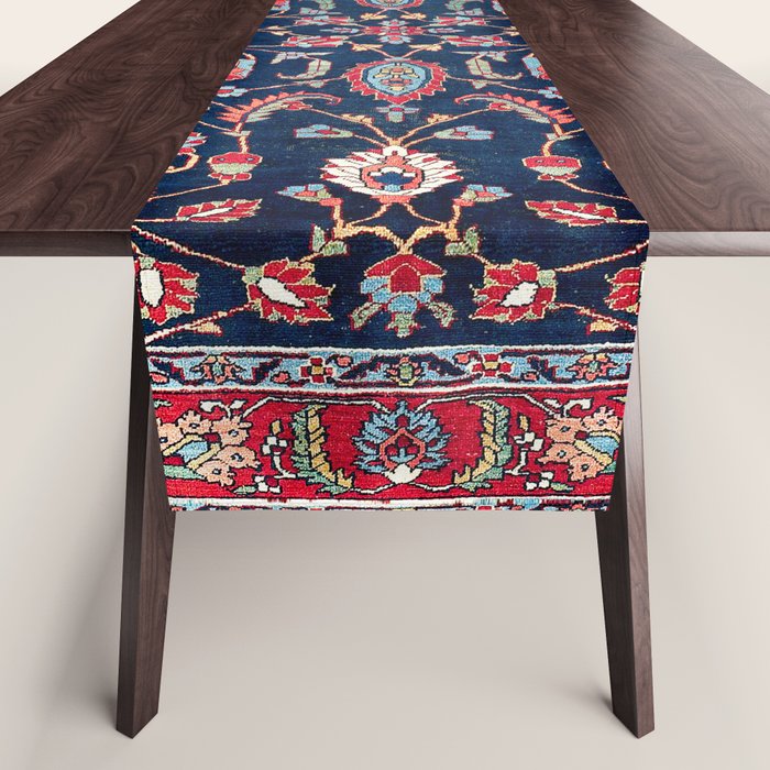Heriz Azerbaijan North West Persian Rug Print Table Runner Gallery Image 1
