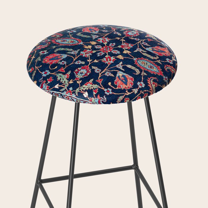 Heriz Azerbaijan North West Persian Rug Print Stool Gallery Image 2