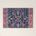 Heriz Azerbaijan North West Persian Rug Print Welcome Mat Gallery Image 1