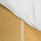 Modern Boho Serenity Stripes Butter Yellow Comforter Gallery Image 4