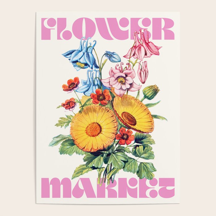 Flower market Poster Gallery Image 4