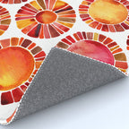 Sun Rays - Red & Orange Rug Gallery Image 4